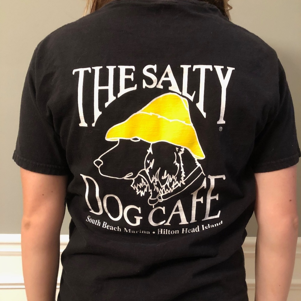 The Salty Dog Cafe Black Tee